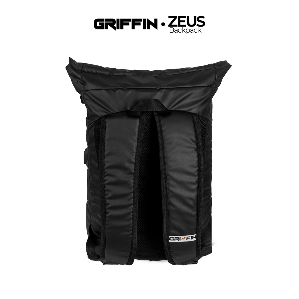 Tas Ransel Pria Elegan Keren Waterproof Hitam Zeus by Griffin