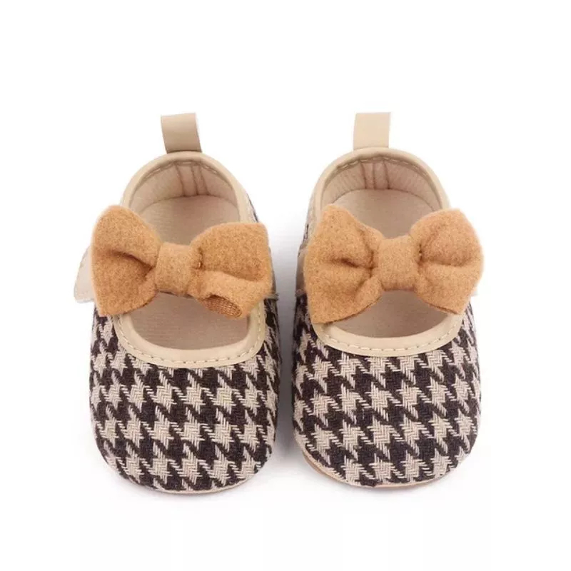 Sepatu Bayi Perempuan 0 12 Bulan Murah Prewalker Anak Balita Cewe Terbaru Merangkak Terbaru Motif Kotak ARLINE