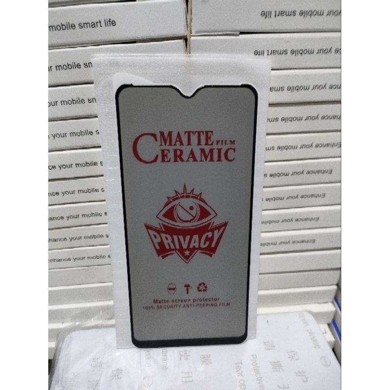 TG Tempered Glass Oppo R15X Oppo R17 Oppo R17 Pro Anti Gores Matte Privacy