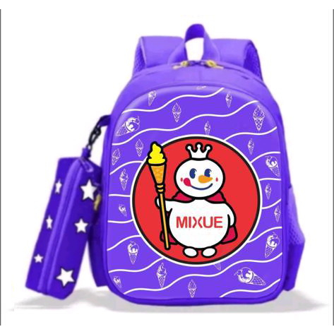 BPT PREMIUM  tas ransel anak sekolah PAUD TK SD LAKI 2in1 PREMIUM VIRAL terbaru 2023 karakter ES KRIM MIXSUE terlaris bisa CODransel sekolah terbaru
