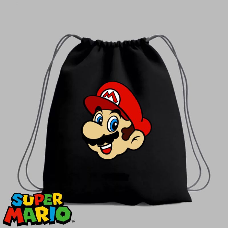 TAS SERUT GENDONG SUPER MARIO /TAS SERUT PRIA /TAS SERUT MURAH