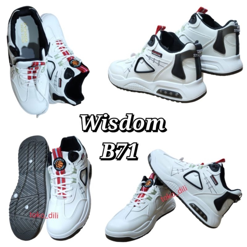 Sepatu Wisdom Import Best Quality Size.40/44
