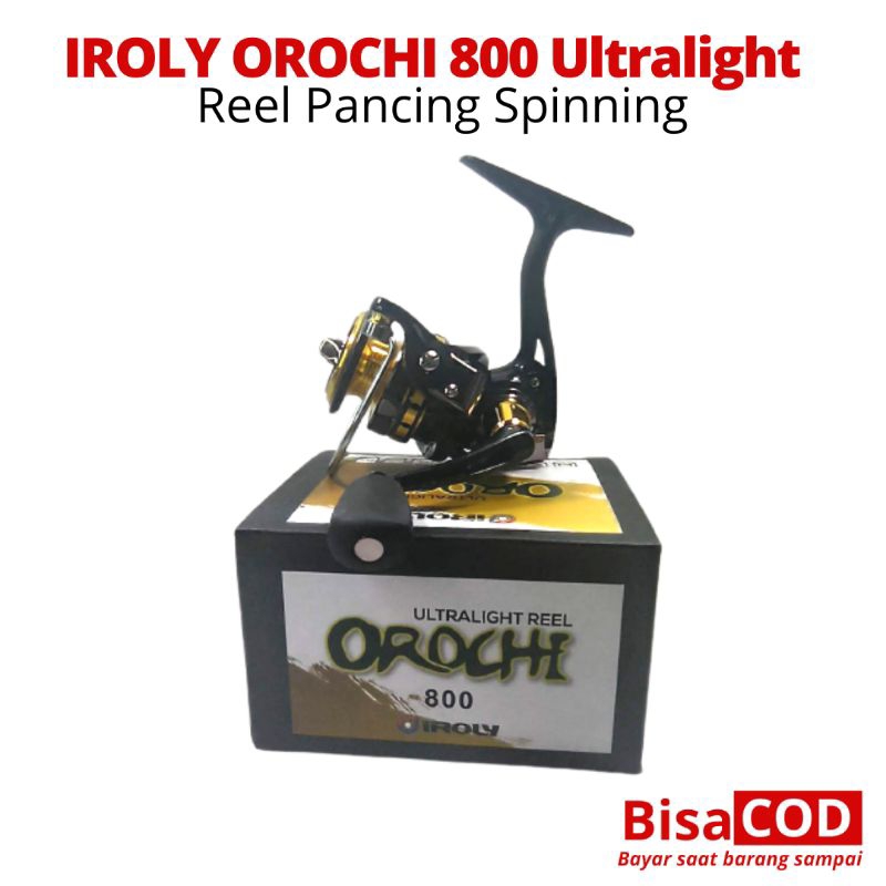 IROLY OROCHI 800 Reel pancing spinning Ultralight