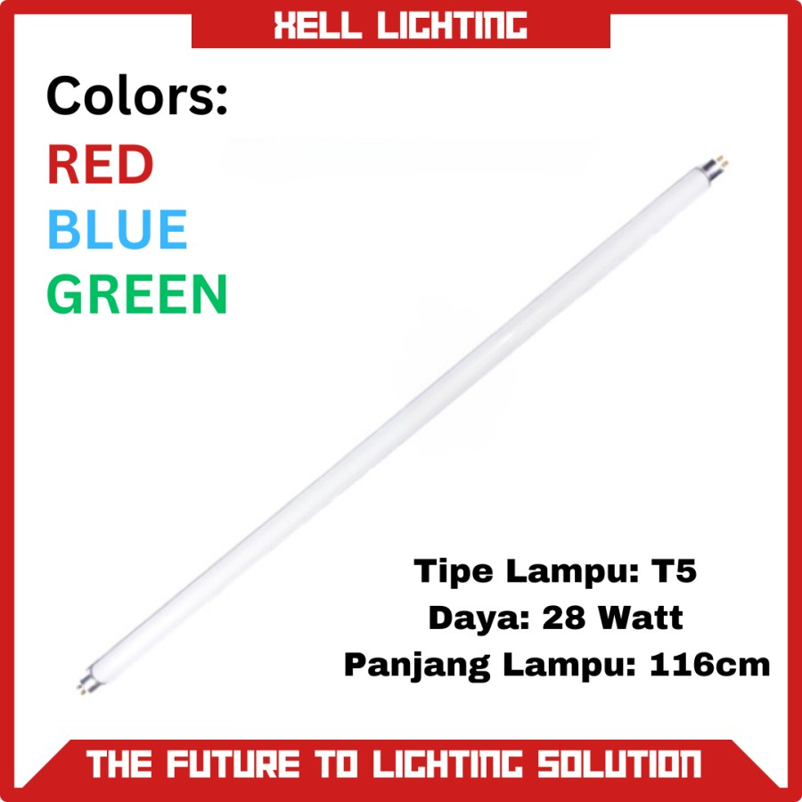 Lampu TL Neon T5 28W 28 Watt MIKAWA