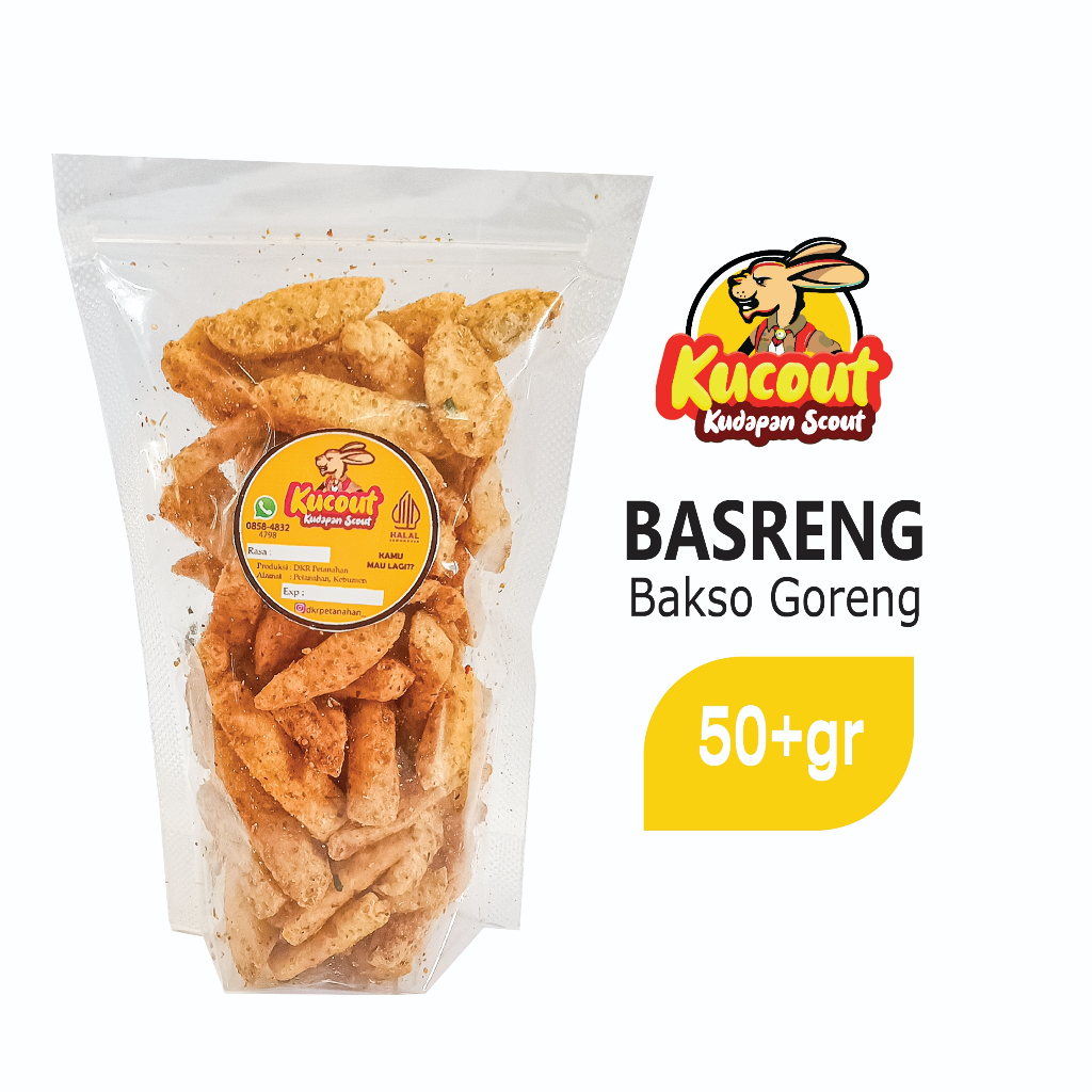 

Kucout Basreng 50 + gr