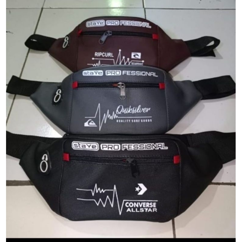 TAS SELEMPANG PRIA WAISTBAG OVALL KEKINIAN