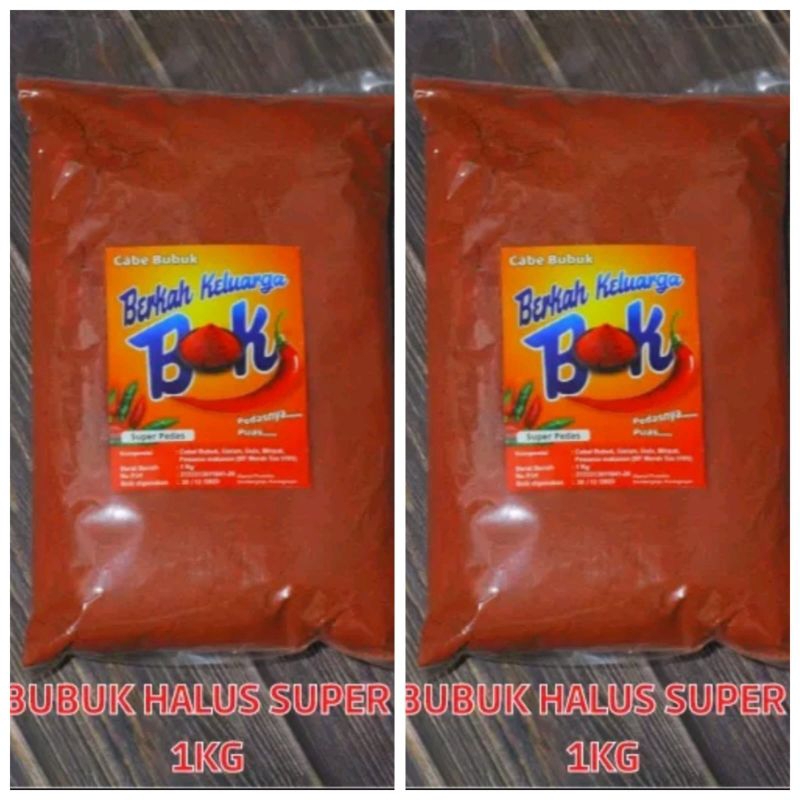 

Cabe bubuk halus super 1 kg