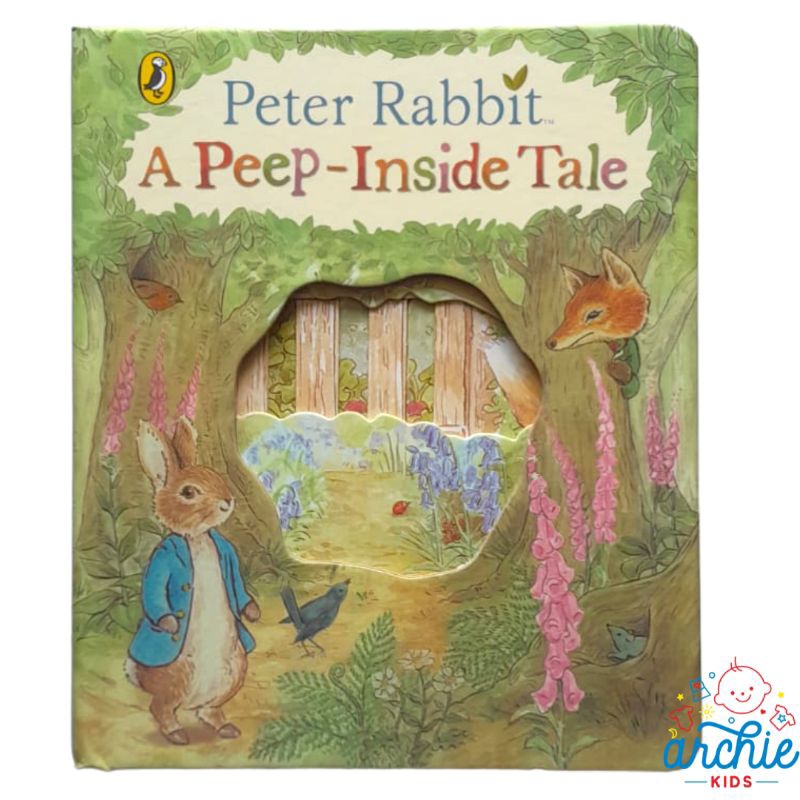 Usborne A Peep Inside Tale Peter Rabbit English Book Buku Anak Bahasa Inggris