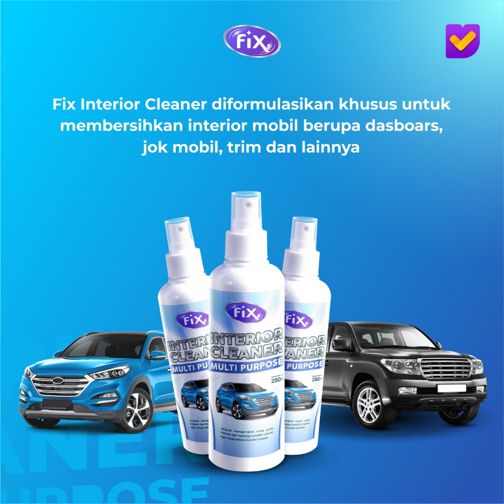 FIX Pembersih Interior Mobil Cleaner Multi Purpose Spray Serbaguna