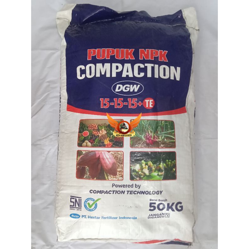 NPK COMPACTION DGW 15-15-15+TE