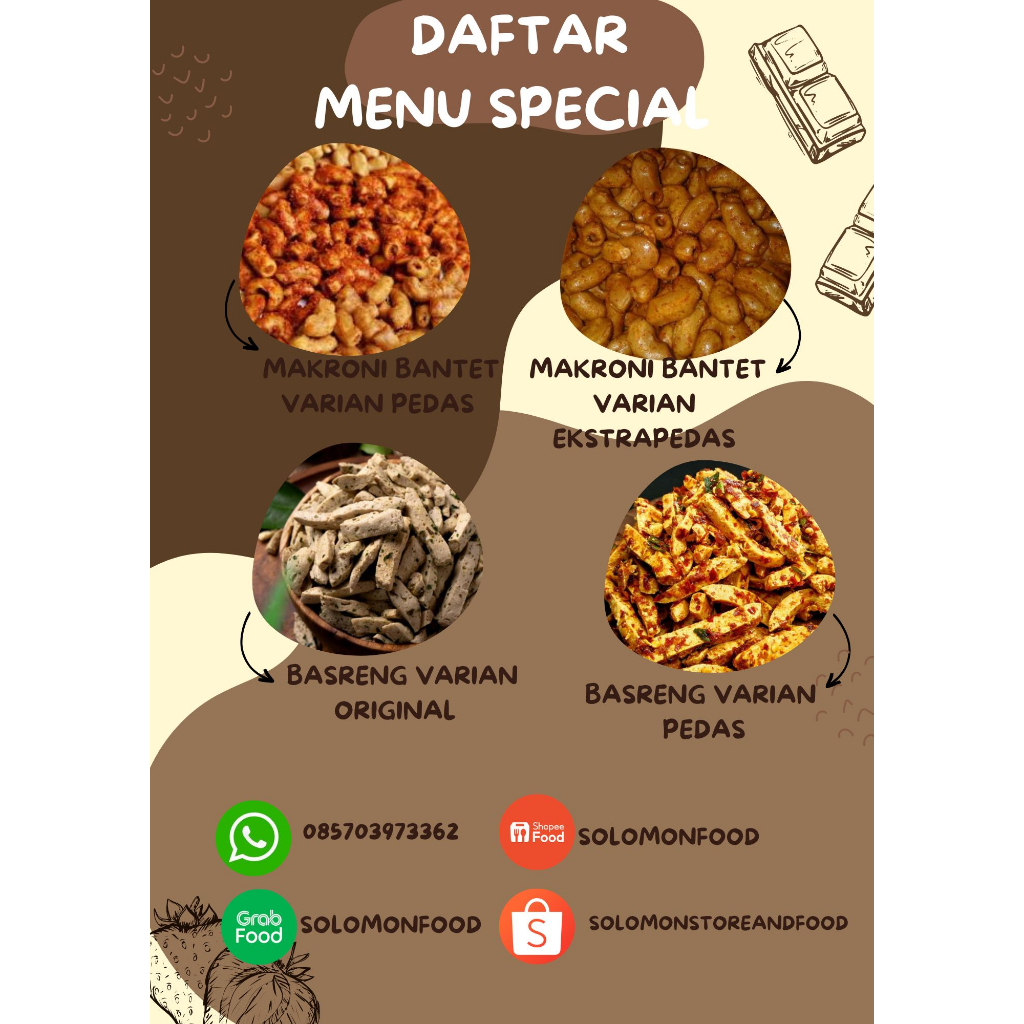 

BASRENG DAN MAKRONI BANTET EKSTRA PEDAS