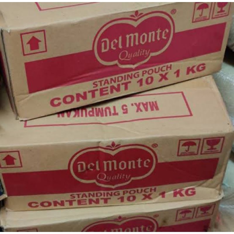 

Delmonte Hot 1Kg x 10Pcs Khusus Cargo Dan Expedisi