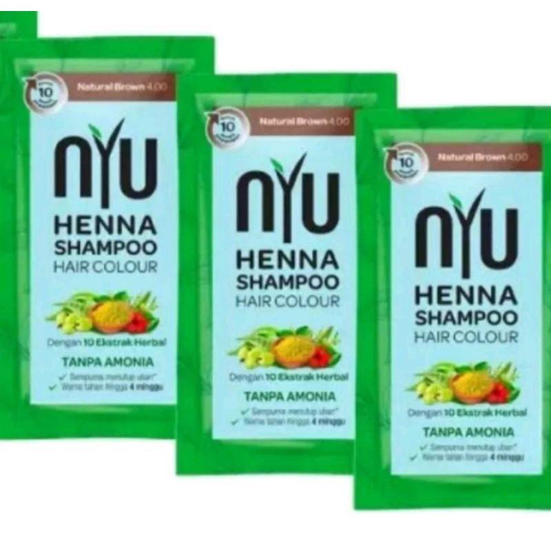 (New_life) NYU Henna Shampo Hair Colour