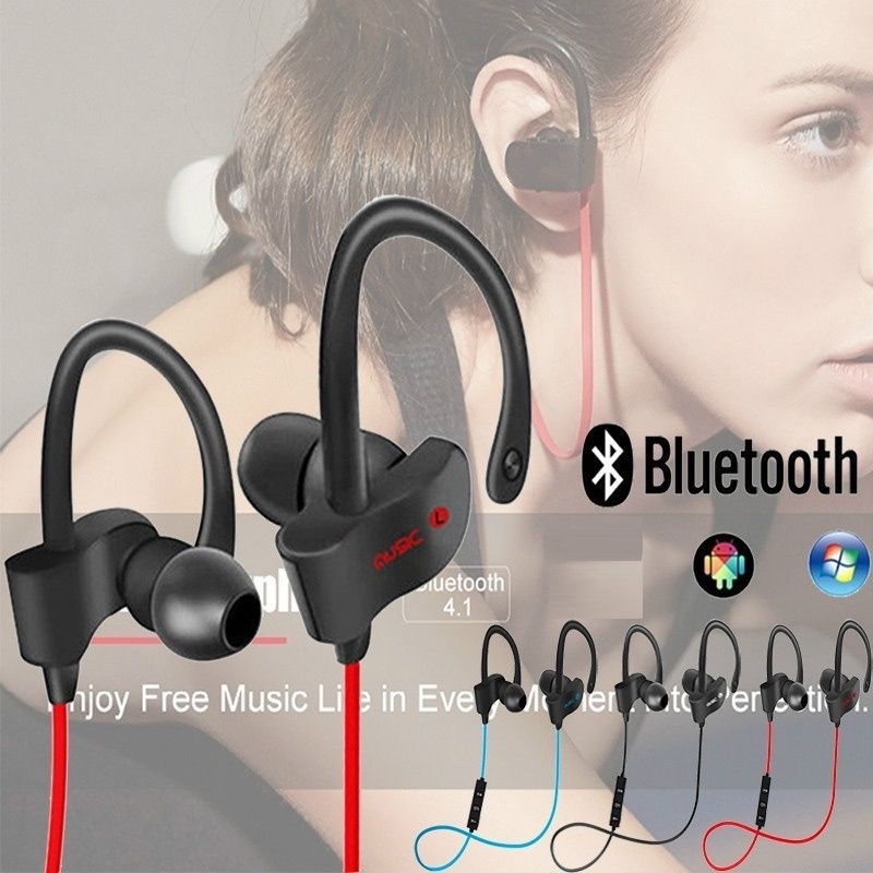 HEADSET HANDSFREE BLUETOOTH RT558 SPORT WIRELESS STEREO EARPHONE