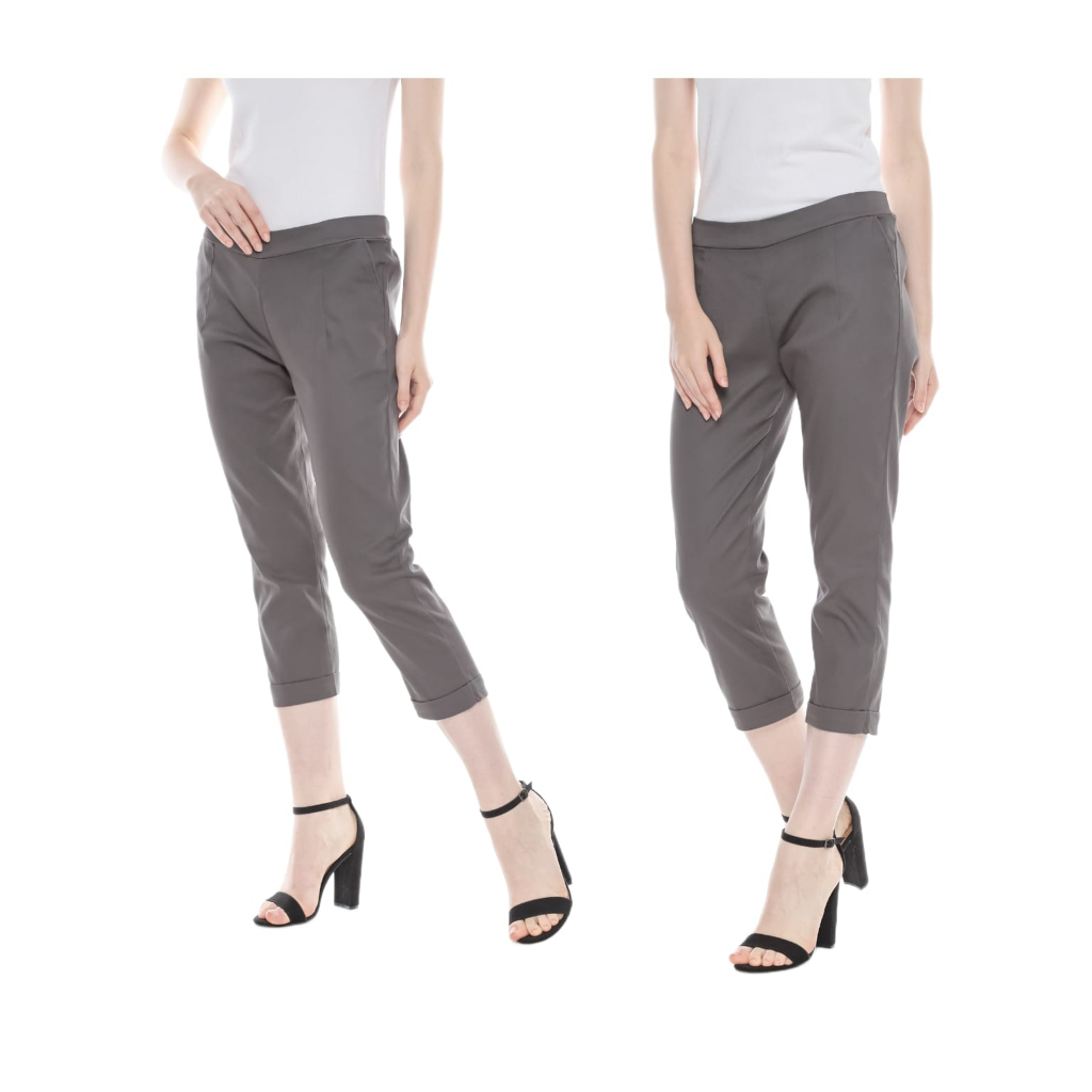 CELANA WANITA 7/8 PANTS KATUN TWILL STRECH PREMIUM