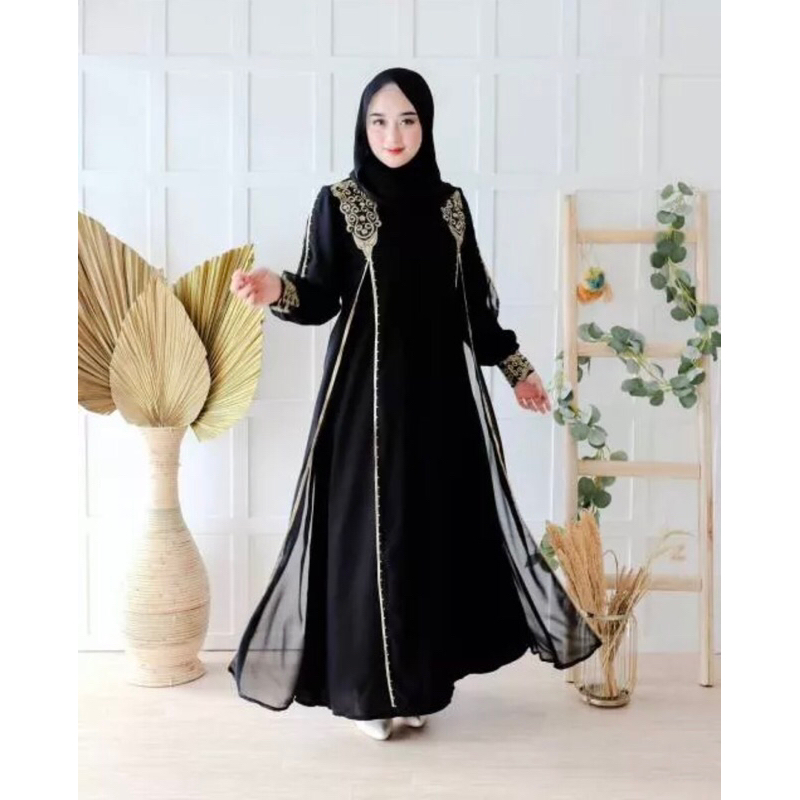 GAMIS ABAYA TARIS COUPLE DEWASA DAN ANAK