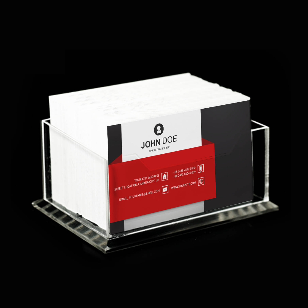 

Tempat Kartu Nama Akrilik Y1 / display kartu nama acrylic / akrilik