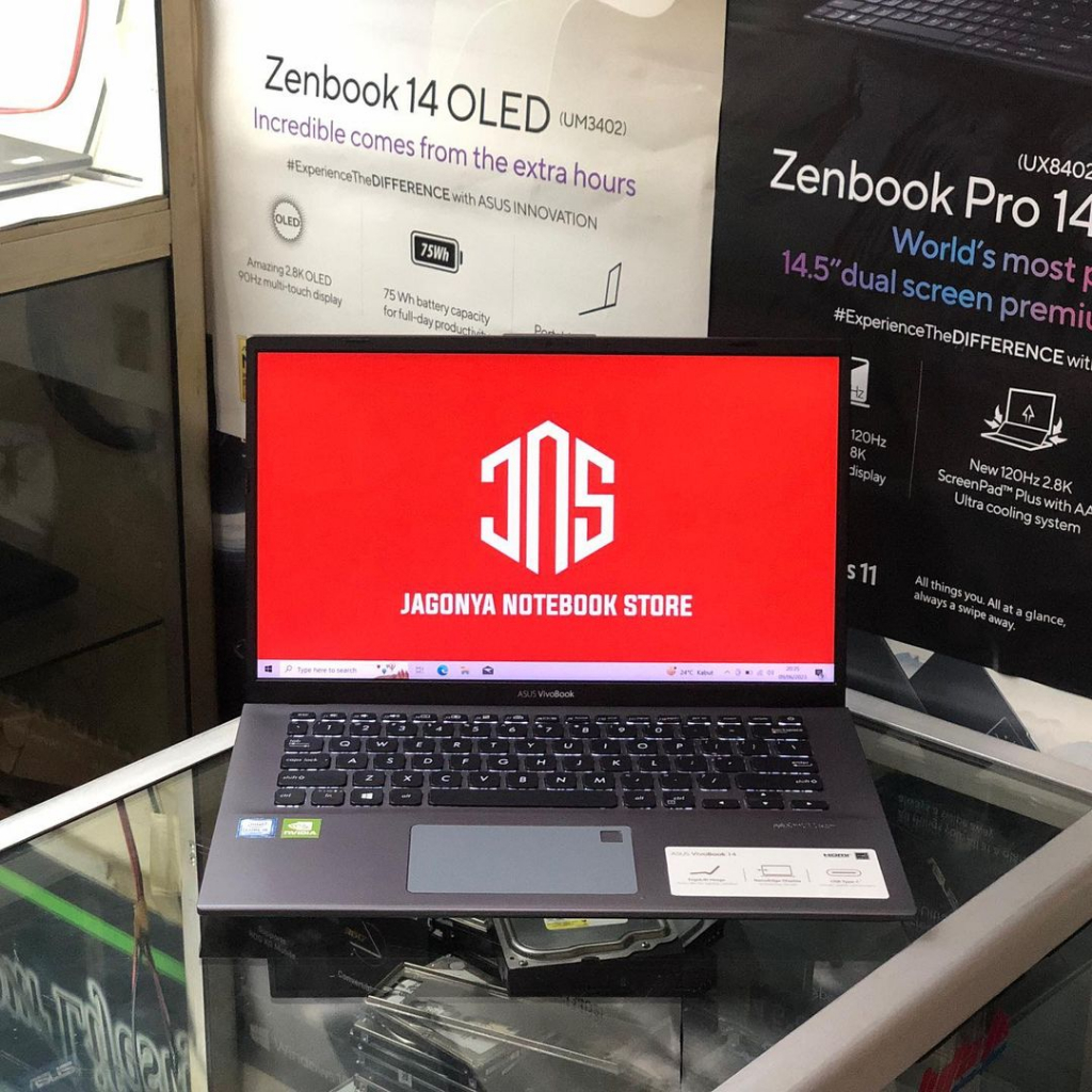 Asus Vivobook A412FL i5 8265U RAM 8GB SSD 512GB NVIDIA MX250 2 GB LAYAR14 IPS FHD