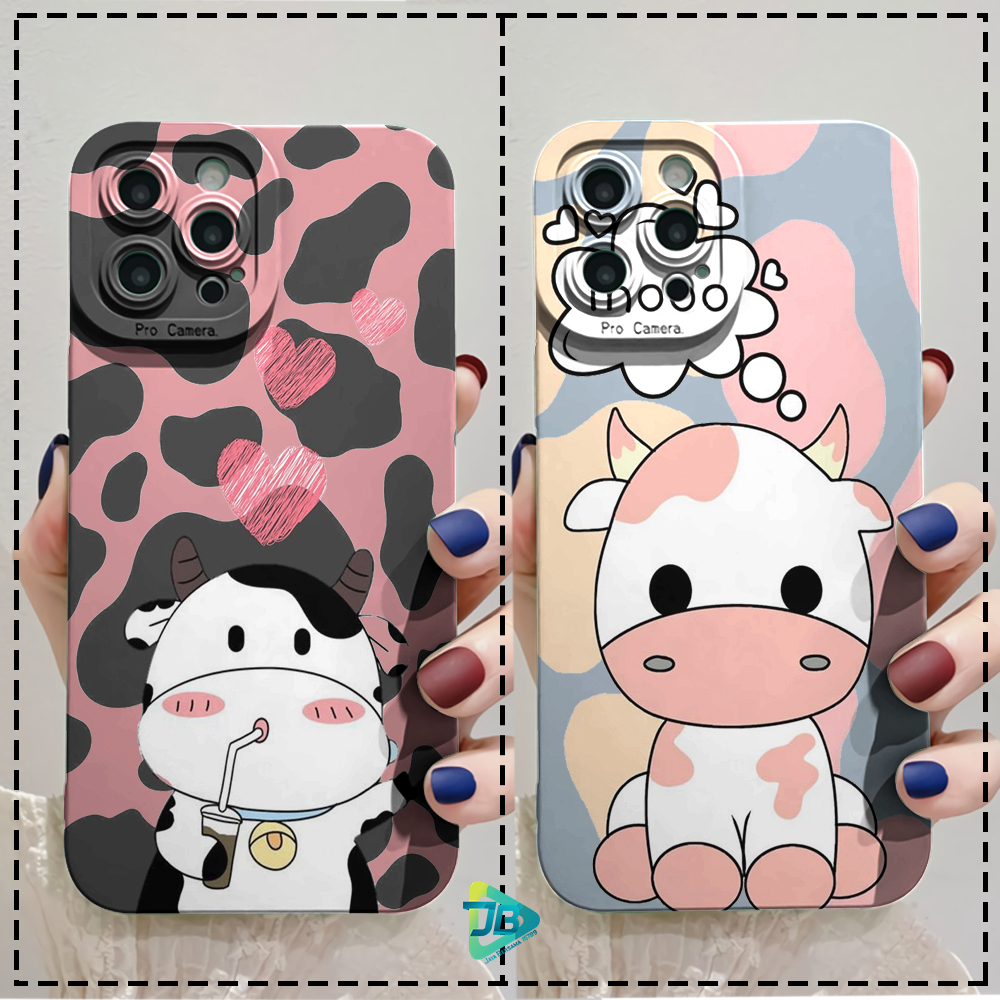 CUSTOM CASE SOFTCASE SILIKON PROCAMERA COW CUSTOM REALME C2 5 5I 5S C3 C11 C20 C12 C25 C30 C35 NARZO 30A 50A JB8947