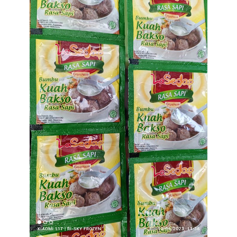 

LaSedap Bumbu Kuah Baso 8g