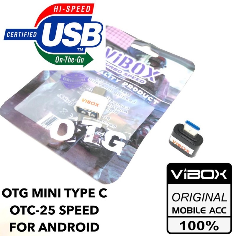 Otg vibox mini type c Otc25/Otg Handphone mini Type C BY SMOLL