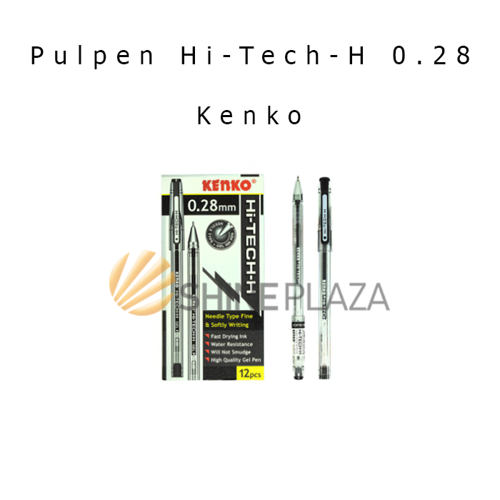 

Pulpen Kenko Hi-Tech 0.28mm - Bolpen Pena Hitec Hi Tech 0,28 mm