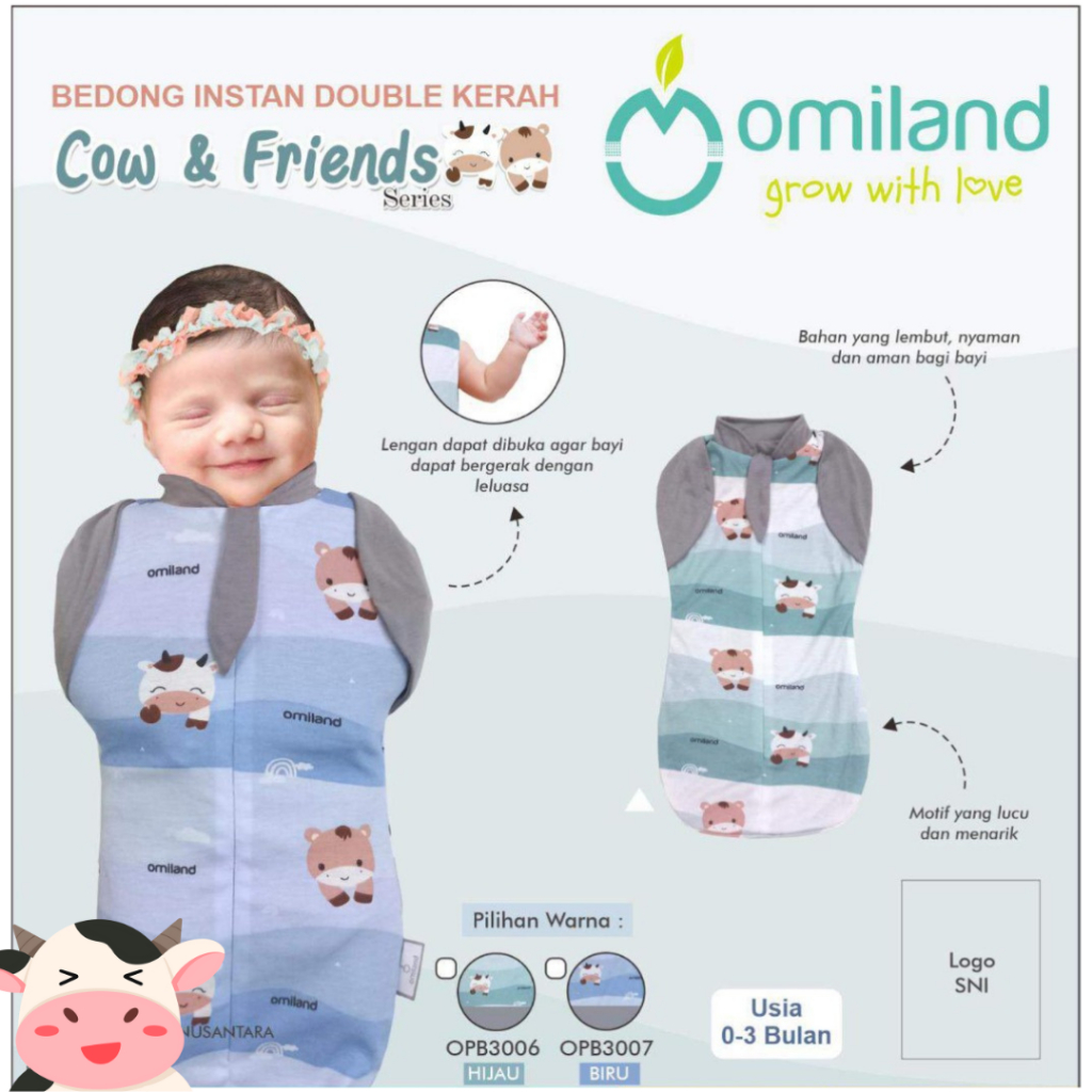 OMILAND BEDONG INSTANT DOUBLE KERAH COW OPB30067