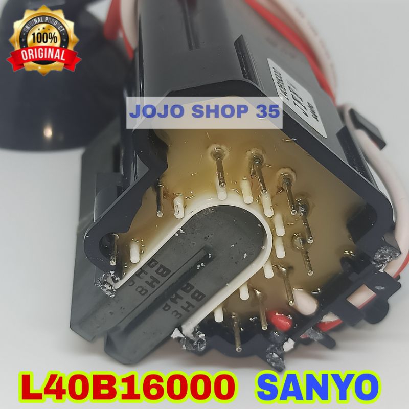 FLYBACK L40B16000 PLAYBACK L40B16000 SANYO ORIGINAL FBT L40b16000 playback ASLI Sanyo L40B 16000 ori
