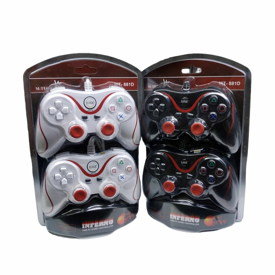 M-Tech Gamepad Double MT-881D Inferno Joystick for PC / Laptop