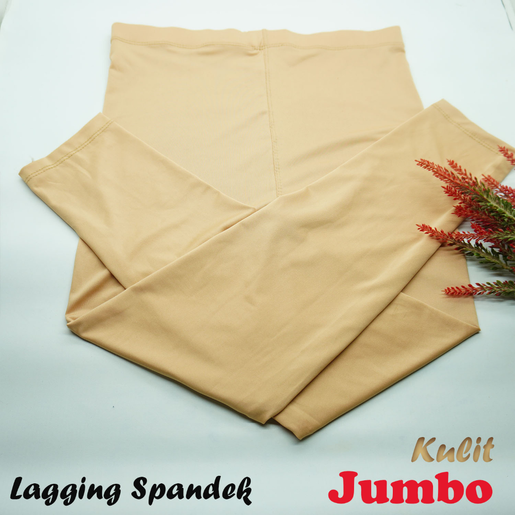 Celana Legging Jumbo Wanita Lejing Panjang Dewasa Lagging Spandek Premium