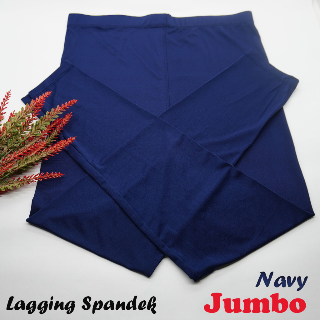 Celana Legging Jumbo Wanita Lejing Panjang Dewasa Lagging Spandek Premium