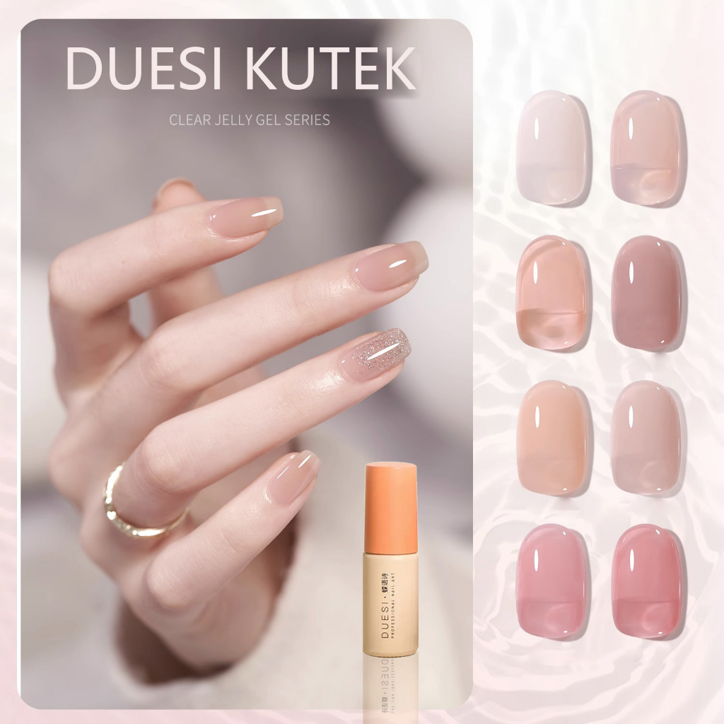 duesi kutek uv gel nail polish nail art 5ml kutek halal untuk sholat