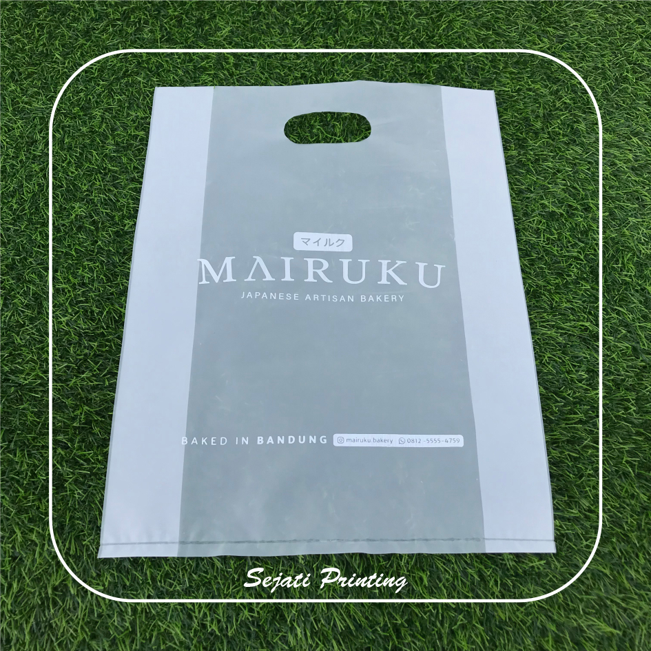 

Sablon Plastik Murah 30x40cm, FREE DESAIN - SEJATIPRINTING - PE LIPAT PREMIUM