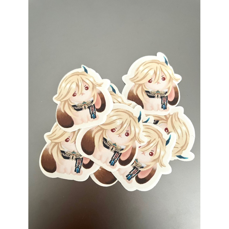 

Defect Stickers - Bunny Kaveh, Bunny Faruzan, Yaoyao, Alhaitham, Wanderer Scaramouche, Indomie Mondstadt