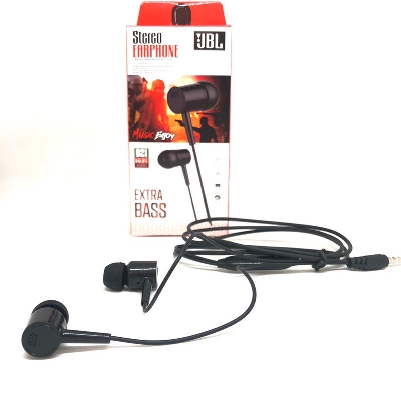 GROSIR NEW SULTAN VIBOX HANDSFREE J- D21 EARPHONE HIGH QUALITY Pure Bass BY SMOLL