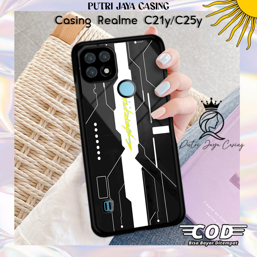 Case Hp Realme C21y C25y Casing Realme C21y C25y Motif CYBERPUNK Casing Terbaru Case Karakter Lucu C