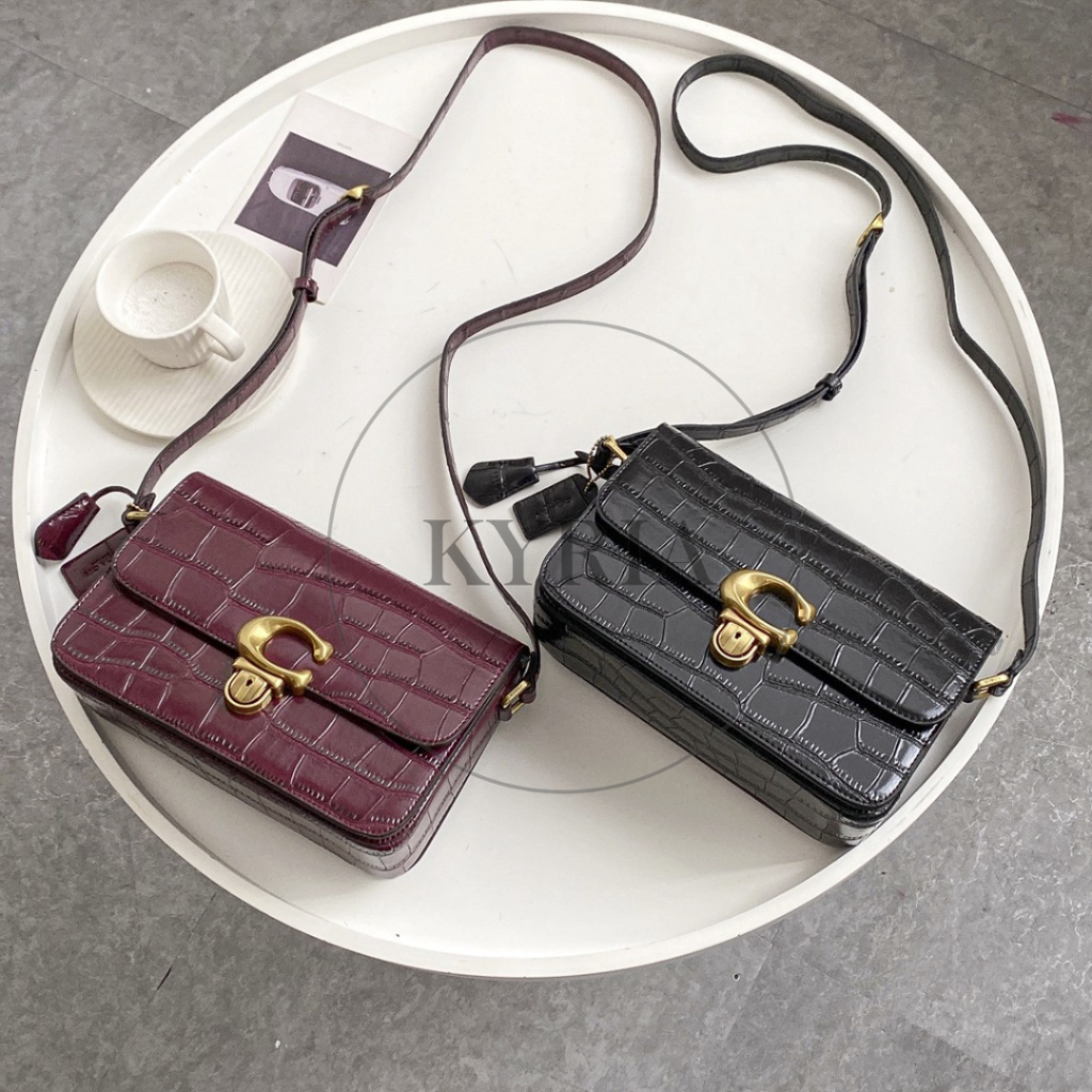 TAS WANITA CH 6640 TAS SELEMPANG WANITA CROSSBODY LEATHER CROCODILE