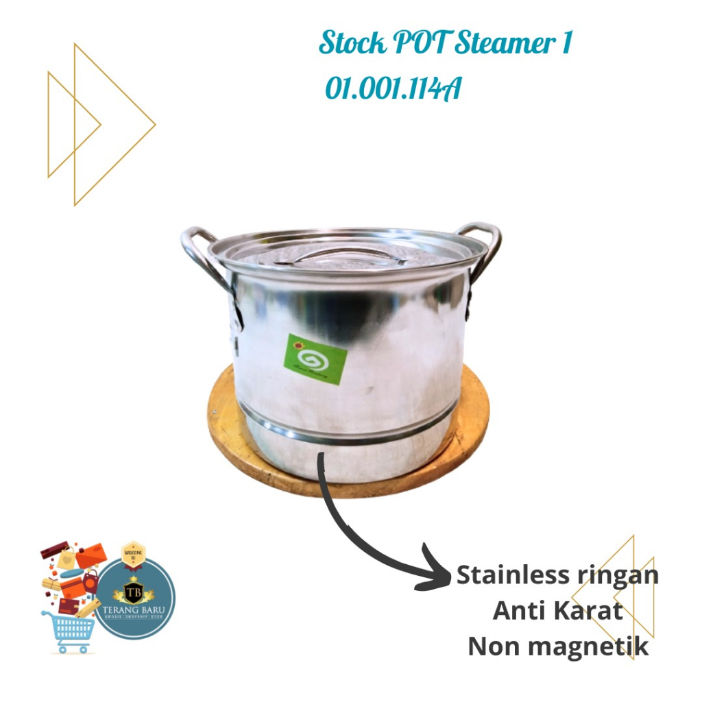 STOCKPOT STEAMER 1 | KUKUSAN | STEAMER | STOCKPOT | 01001114A