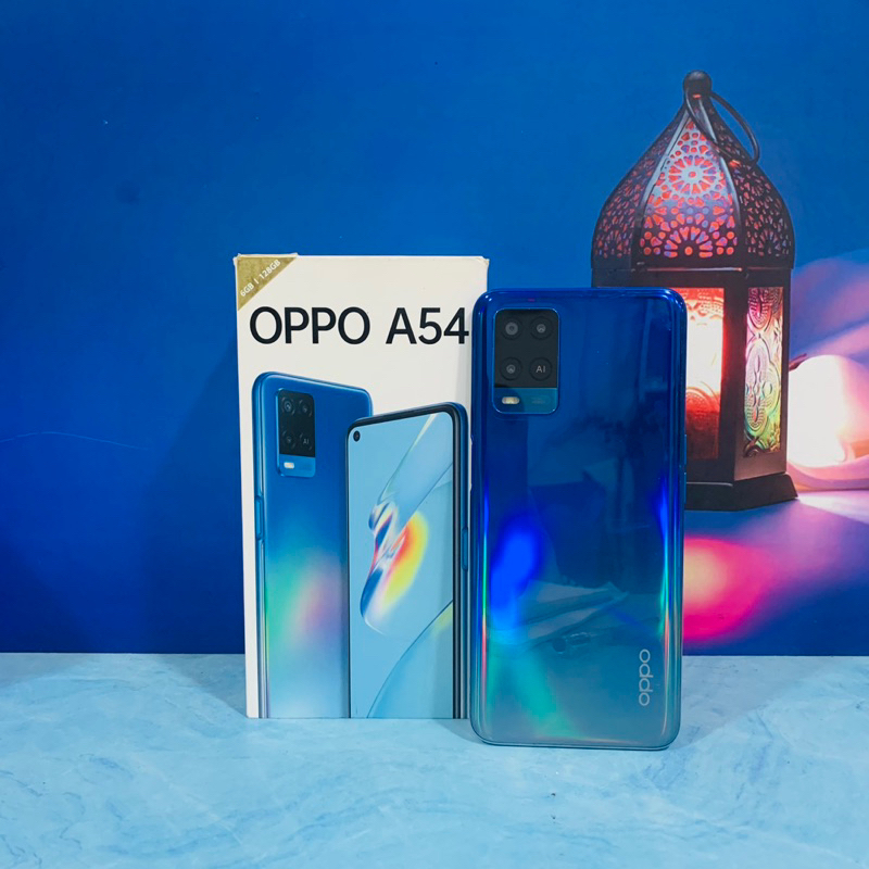 OPPO A54 4/64 4/128 6/128GB SECOND FULLSET BEKAS GARANSI RESMI