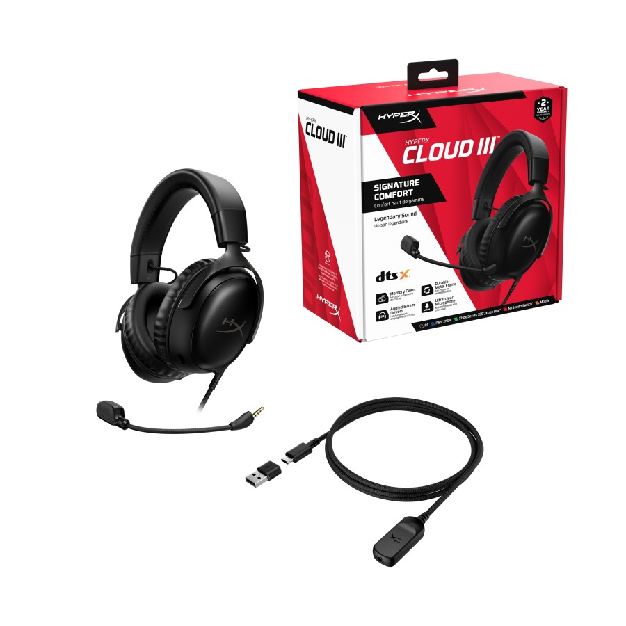 HyperX Cloud III Gaming Headset Garansi Resmi