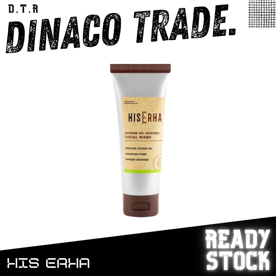 His Erha Intense Oil Control Facial Wash