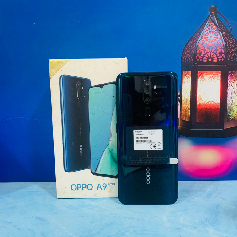 OPPO A9 2020 8/128GB SECOND FULLSET BEKAS GARANSI RESMI