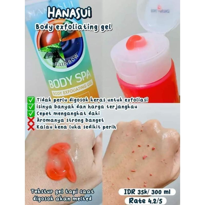 BODY SPA HANASUI/ LULUR ANTI SCRUB