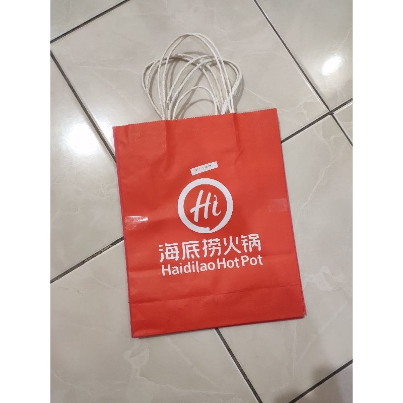 

Paper bag haidilao 3pcs