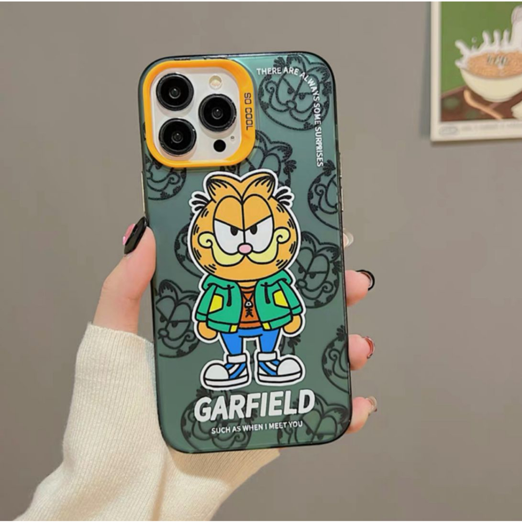 NEW PREMIUM CASE !!  SUPER CARTOON HOODIE PIKACHU SPONGEBOB WINNIE THE POOH GARFIELD IP 14 PROMAX 14 PRO 14 13 PROMAX 13 PRO 13 12 PROMAX 12 PRO 12  11 SOFTCASE