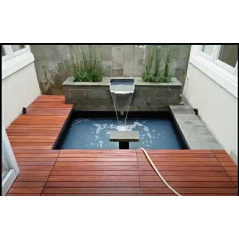 jasa pembuatan kolam koi minimalis