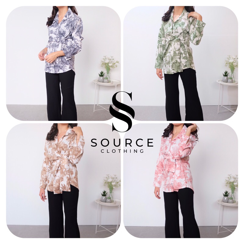 Source Clothing - DIOR BKK PREMIUM SHIRT/ Shirt Top / Tops Wanita / Atasan Wanita / Blouse Wanita