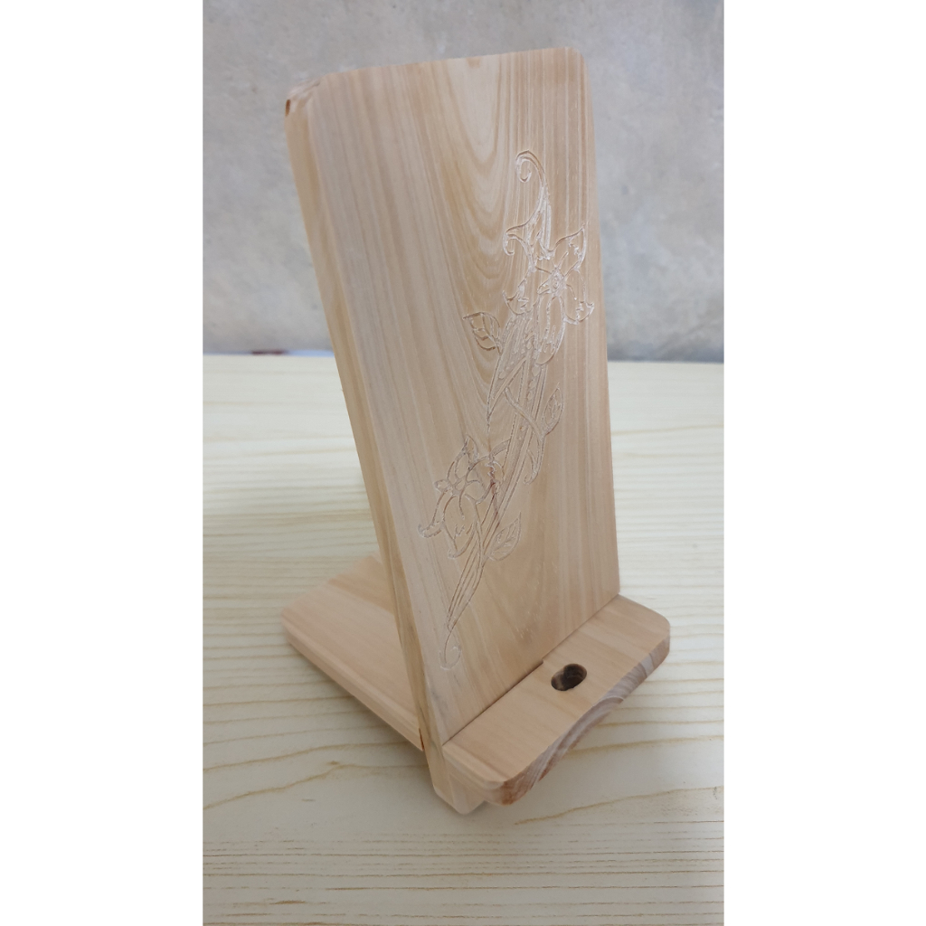 STAND HP / STAND HOLDER HANDPHONE KAYU / DUDUKAN HP