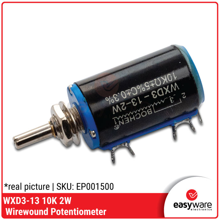 WXD3-13 10K 2W Wirewound Potentiometer Potensio Wirewound 10K