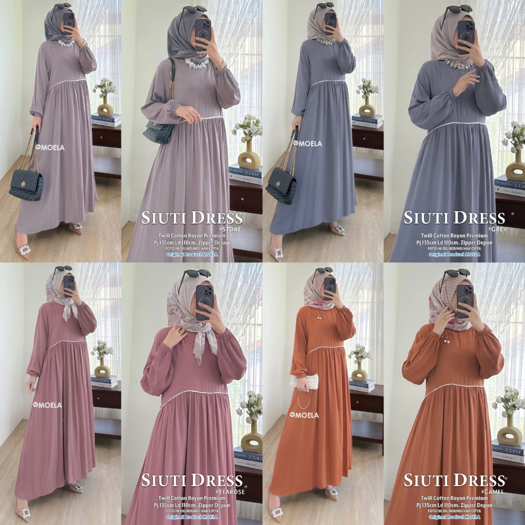 "GAMIS DRESS SIUTI LD 110 BY MOELA BERLABEL